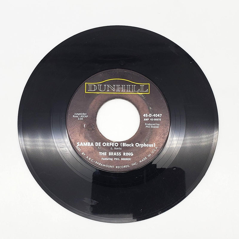 The Brass Ring California Dreamin' 45 RPM Single Record Dunhill 45-D-4047 2