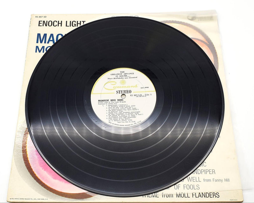 Enoch Light Magnificent Movie Themes 33 RPM LP Record Command 1965 RS 887 SD 7