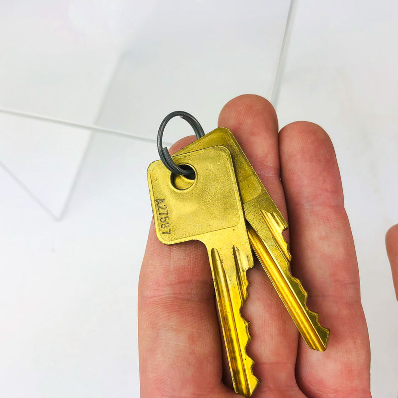 Yale Mortise Cylinder 1152 1-1/4" US26D Satin Chrome 6 Pin New Old Stock NOS