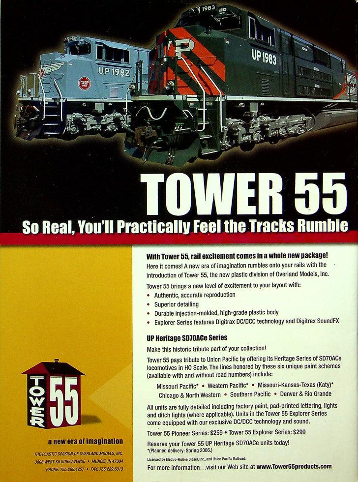 Railroad Model Craftsman Magazine November 2005 Vol 74 No 6 Model A DL&W E8