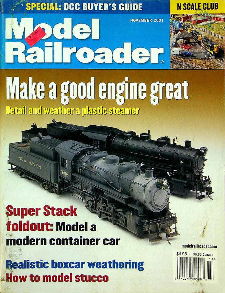 Model Railroader Magazine November 2001 Vol 68 No 11 Make A Good Engine Great