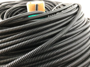 1/4" Slit Split Convoluted Tubing 2500 Feet Delfingen CV HHPP BKDG Baby FT AN 5