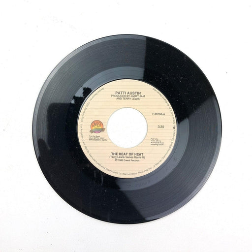 Patti Austin The Heat of Heat / Hot! In the Flames of Love 45 RPM Single 2