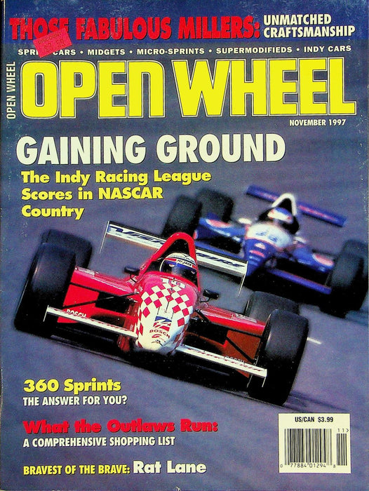 Open Wheel Magazine November 1997 Vol 17 # 11 Indy Racing League