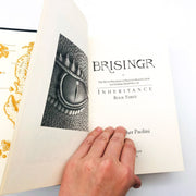 Brisingr Hardcover Christopher Paolini 2008 1st Edition Inheritance Book Three 7