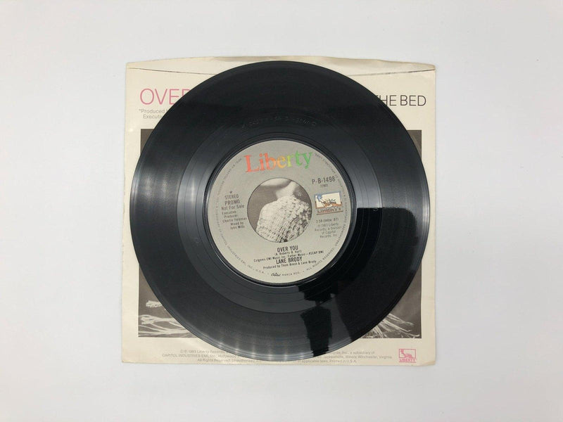 Lane Brody Over You Record 45 RPM 7" Single P-B-1498 Liberty 1983 PROMOTIONAL 4