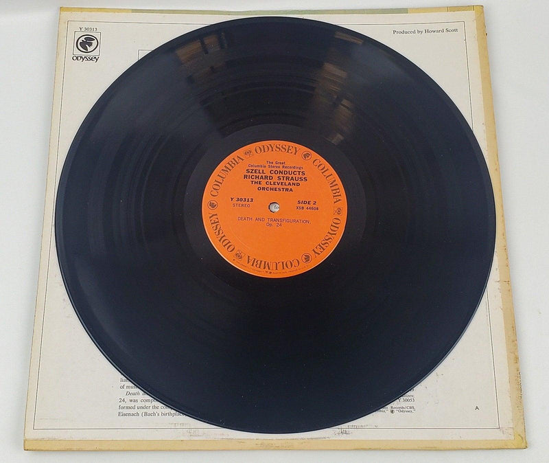 Cleveland Orchestra Szell Conducts Richard Strauss Record 33 LP Columbia 1971 4