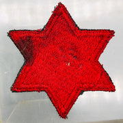 WW2 US 6th Infantry Division Patch Red Star Shoulder Sleeve Insignia SSI No Glow 1