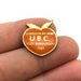 United Brotherhood of Carpenter's UBC Lapel Pin Georgia Peach 100th Anniv. 1981 2