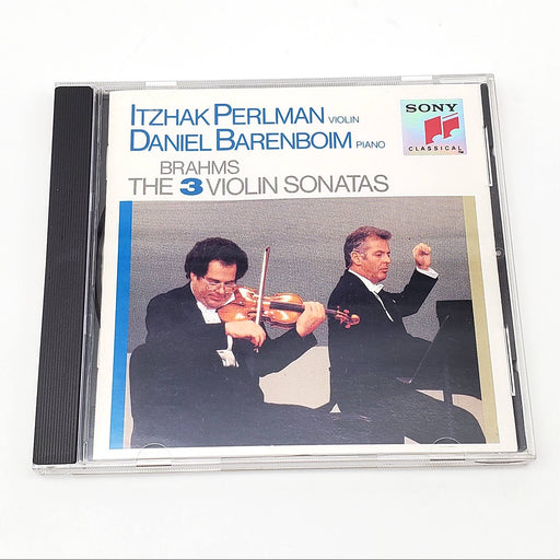Itzhak Perlman The 3 Violin Sonatas Album CD Sony Classical 1990 SK 45819 1