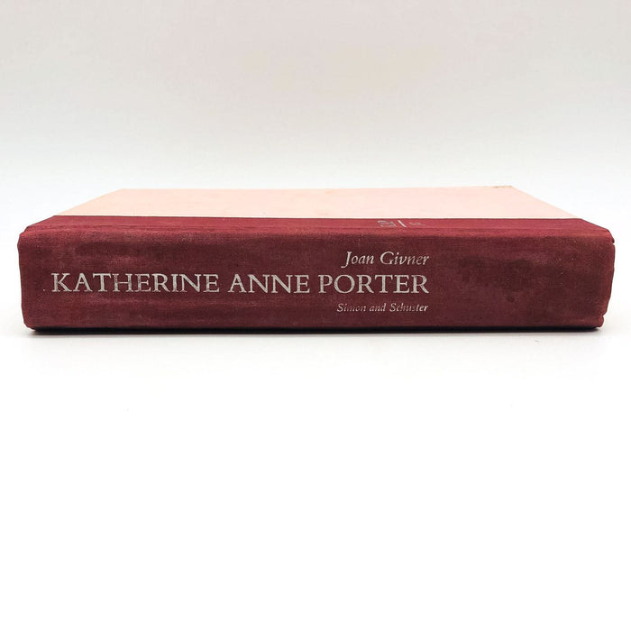 Katherine Anne Porter A Life Hardcover Joan Givner 1982 American Author 1st Edit 3