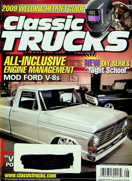 Classic Trucks Magazine August 2009 Vol 18 No 8 Engine Mod Ford V-8s DIY