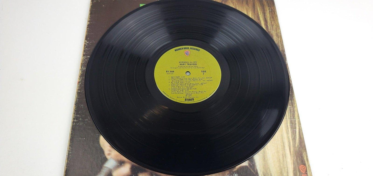 Mary Travers Morning Glory Record 33 RPM LP BS 2609 Warner Bros 1972 Gatefold 5