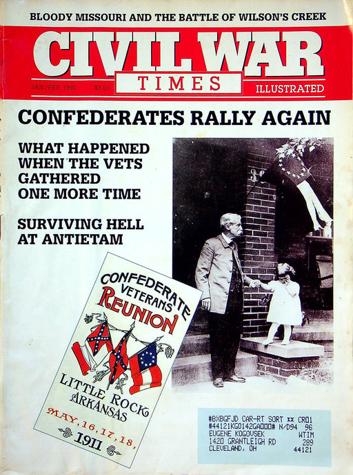 Civil War Times Magazine Jan/Feb 1992 Vol XXX 6 Confederates Rally Again 1