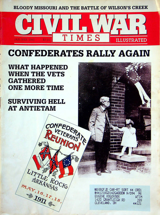 Civil War Times Magazine Jan/Feb 1992 Vol XXX 6 Confederates Rally Again 1