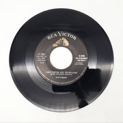 Don Gibson Just One Time / I May Never Get To Heaven Single Record RCA 1960 2