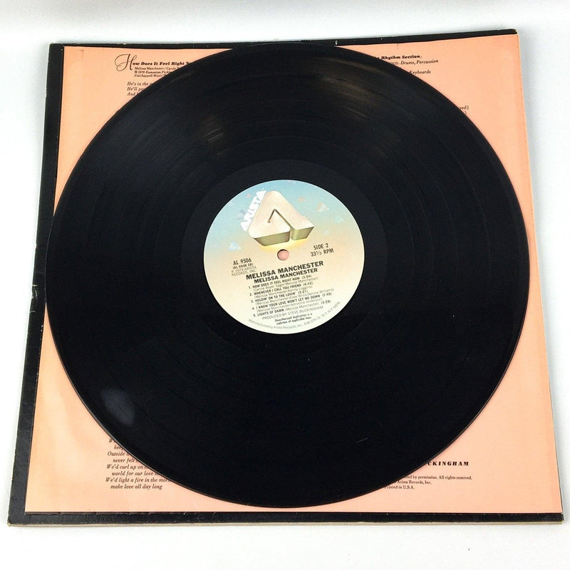 Melissa Manchester Melissa Manchester Record 33 RPM LP AL 9506 Arista 1979 5