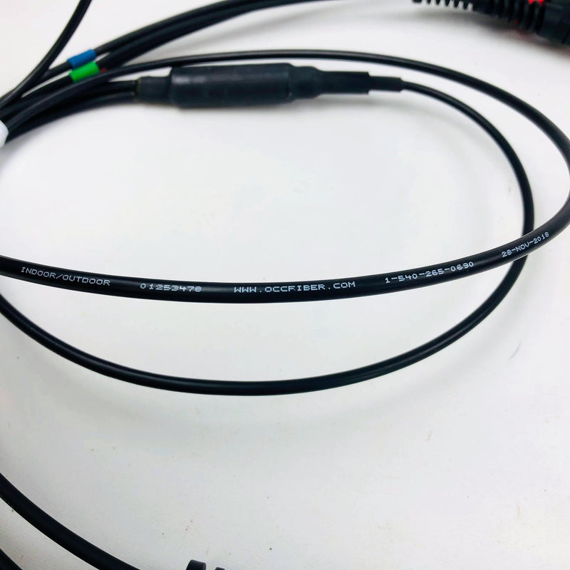RFS Hybriflex Fiber Optic Cable 3 Pair ODC to LC Connectors 10F FOJMP-LC-3MM-10F