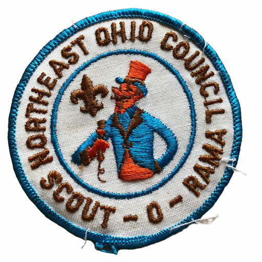 Boy Scouts BSA Northeast Ohio NEO Council Patch Insignia Scout-O-Rama Orange 2