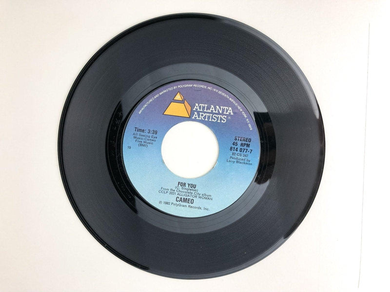 Cameo 45 RPM 7" Single Slow Movin' / For You Polygram 1982 Record 3