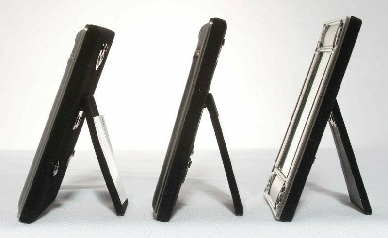 Pinnacle Mini Baby Picture Decorative Frames Pewter 2" x 3" Lot of 3