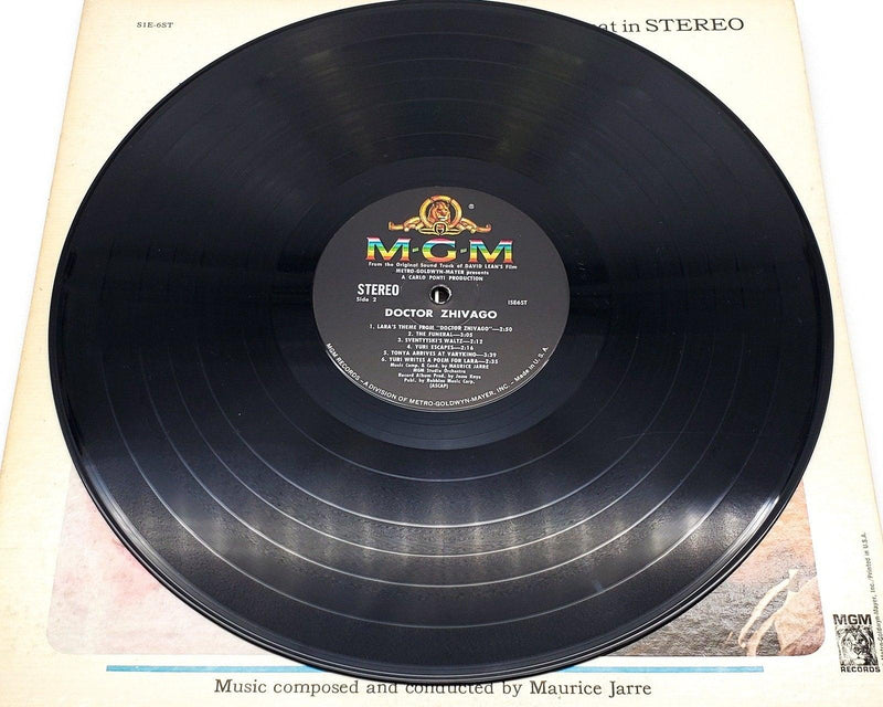 Maurice Jarre Doctor Zhivago Sound Track 33 RPM LP Record MGM 1965 Copy 1 8