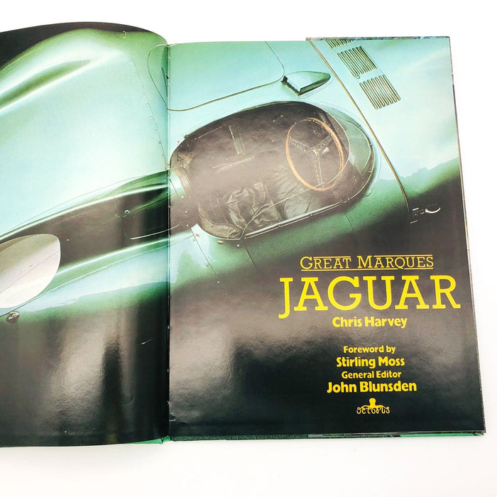 Great Marques Jaguar Hardcover Chris Harvey 1982 1st Edition Sir William Lyons 7