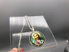 Saint Jude Resin Necklace Color Picture Round Pendant Charm Medal Catholic 11