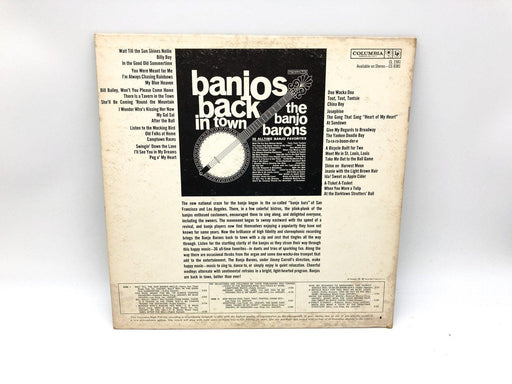 The Banjo Barons Banjos Back in Town Record 33 RPM LP CL 1581 Columbia 1961 2