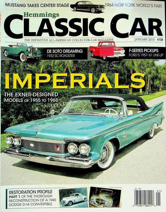 Hemmings Classic Car Magazine January 2015 Vol 11 # 4 Imperials