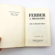 Ferber Hardcover Julie Goldsmith Gilbert 1978 Female Author 20th Century Ex Libr 7