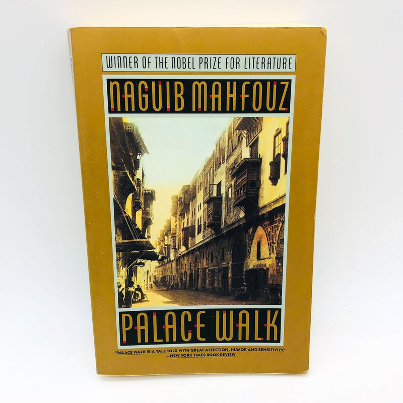 Naguib Mahfouz Book Palace Walk Paperback 1991 World War 1 WW1 Shopkeeper Cairo 1