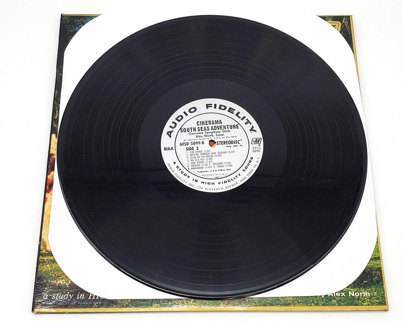 Cinerama Orchestra South Seas Adventure 33 RPM LP Record Audio Fidelity 1958 6