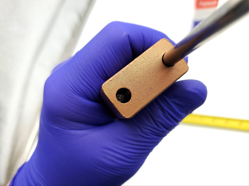 American Lock Padlock 1106D Solid Body 1.5" Shackle Dark Bronze Color USA Made