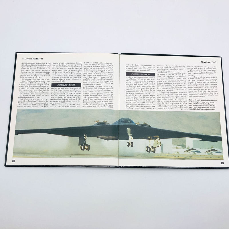 Northrop B-2 Bomber Hardcover Doug Richardson 1991 1st Edition US Air Force 10