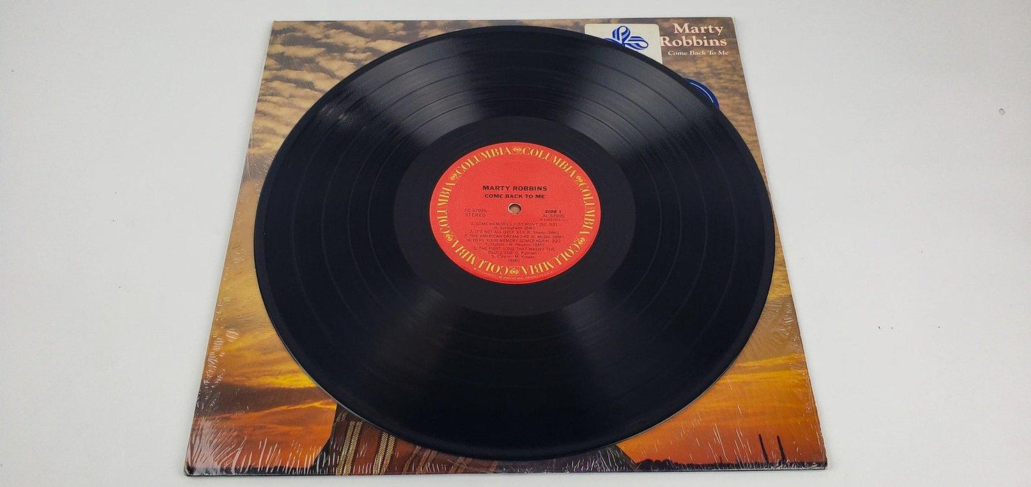 Marty Robbins Come Back To Me Record 33 RPM LP FC 37995 Columbia 1982 3