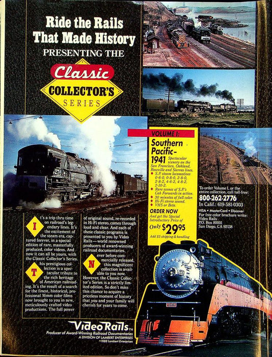 Trains Railroading Magazine August 1988 Vol 48 No 10 Chicago Division