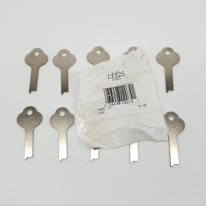 10x Ilco 1332S Key Blanks For Medart Flat Stock Steel NOS