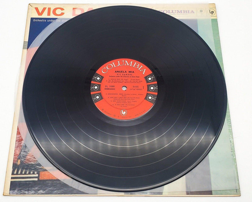 Vic Damone Angela Mia 33 RPM LP Record Columbia 1958 CL 1088 5