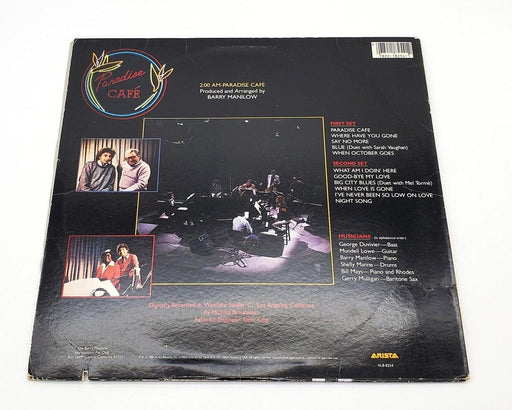 Barry Manilow 2:00 AM Paradise Cafe 33 RPM LP Record Arista 1984 AL 8-8254 2