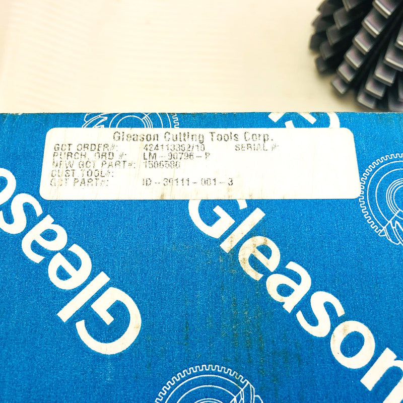 Gleason Cutting Tools 1506580 Gear Hob Cutter Tool 20 Degree ID 39111 New In Box 2