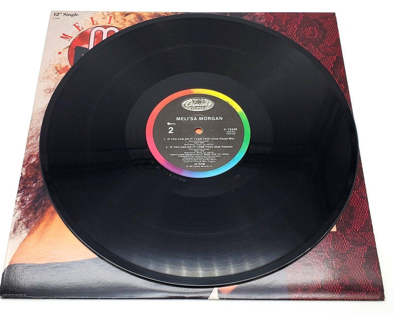 Meli'sa Morgan If You Can Do It: I Can Too!! 45 RPM Single Record Capitol 1987 6