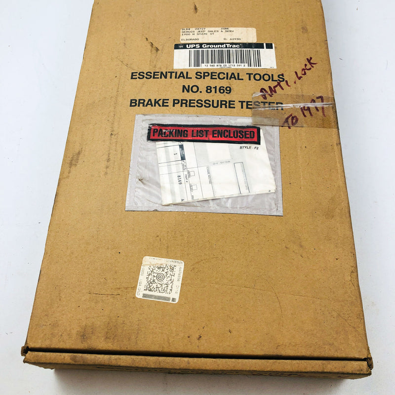 Miller Special Tools 8169 Brake Pressure Tester Anti Lock With Manual New NOS