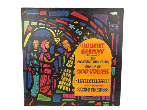 Members of the Cleveland Orchestra Chorus of 200 Voices Record Robert Shaw 1962 2