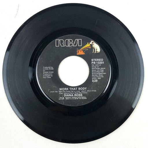 45 RPM Record Two Can Make It / Work That Body Diana Ross RCA 1981 2