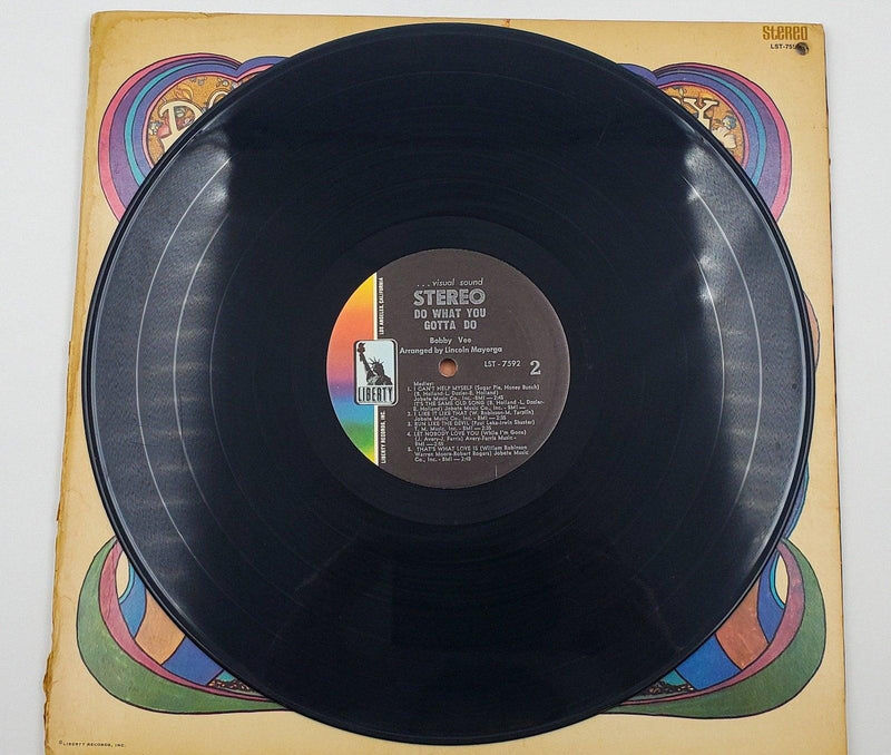 Bobby Vee Do What You Gotta Do 33 RPM LP Record Liberty 1968 | LST-7592 8