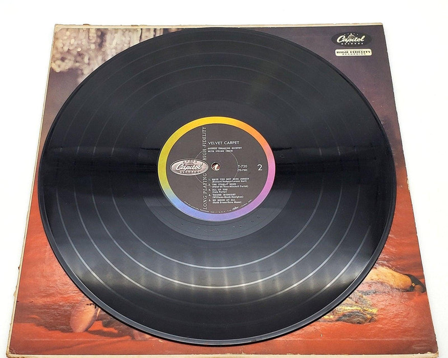 The George Shearing Quintet Velvet Carpet 33 RPM LP Record Capitol Records 1956 7