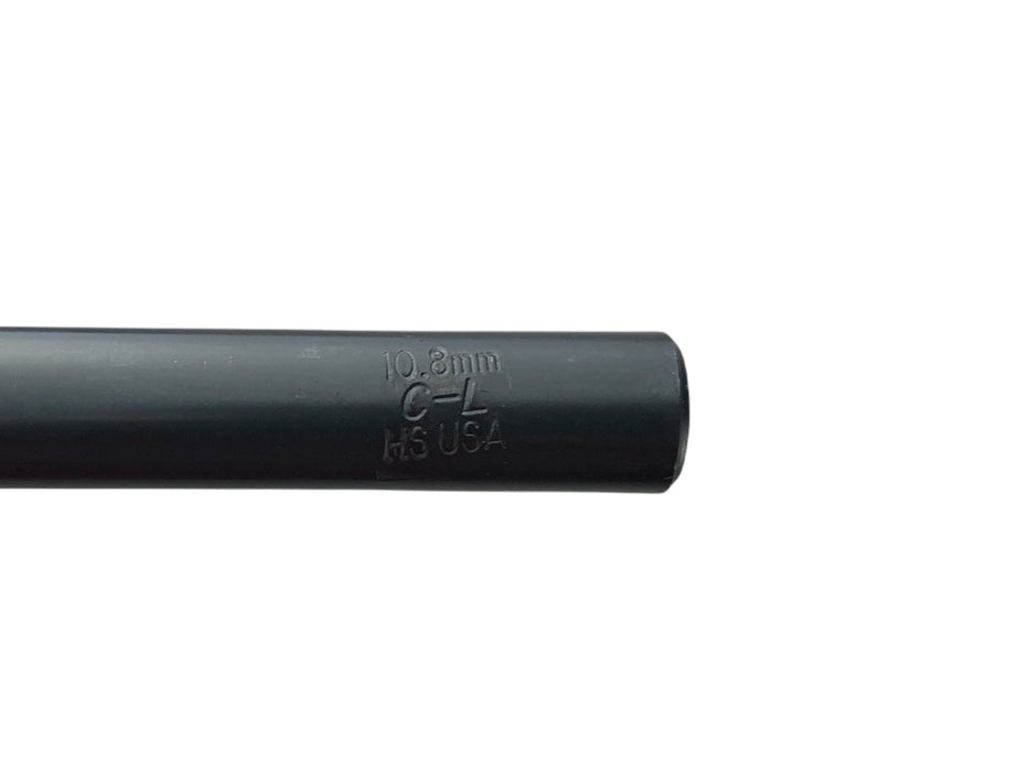 Spiral Drill Bit 10.80mm Jobber Length Ser 150 142mm OAL Chicago Latrobe 47356 4
