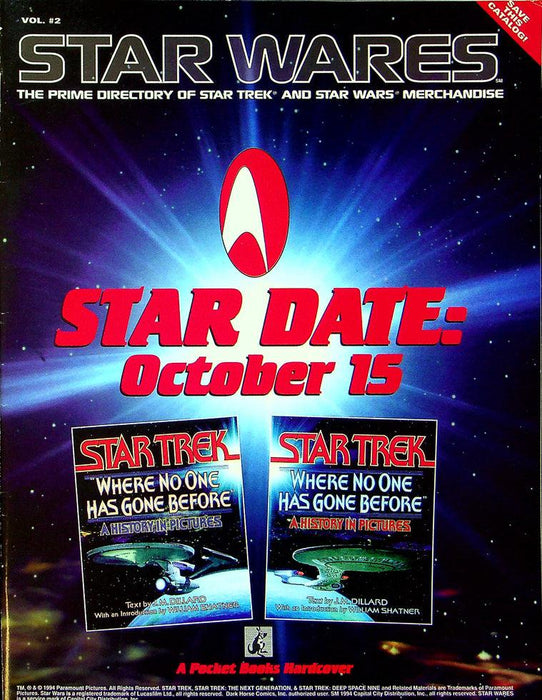 Star Wares Magazine September 1994 Vol 2 No Star Date: October 15 1