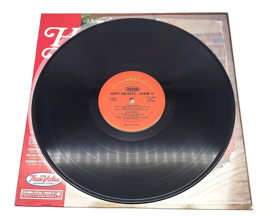 Happy Holidays Album 10 33 RPM LP Record Columbia 1974 P 12344 5